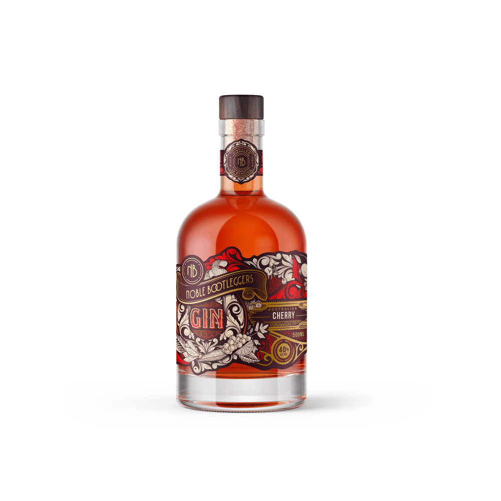 Cherry Gin — Noble Bootleggers Distilling Co. | Craft Spirits from